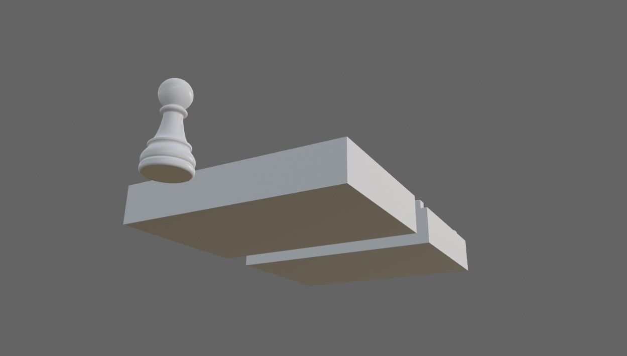 Mold for Pawn - Chess Game - Form - Xadrez Molde Forma 3D print model_13