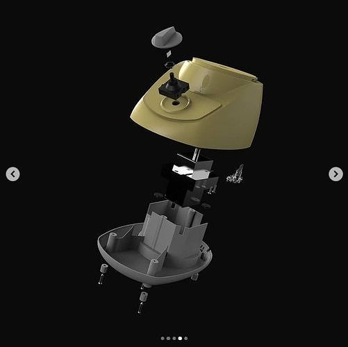 Blender spacecraft Free 3D model
