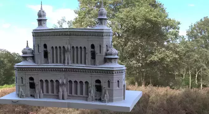 Persian Turkish Architecture 3D model