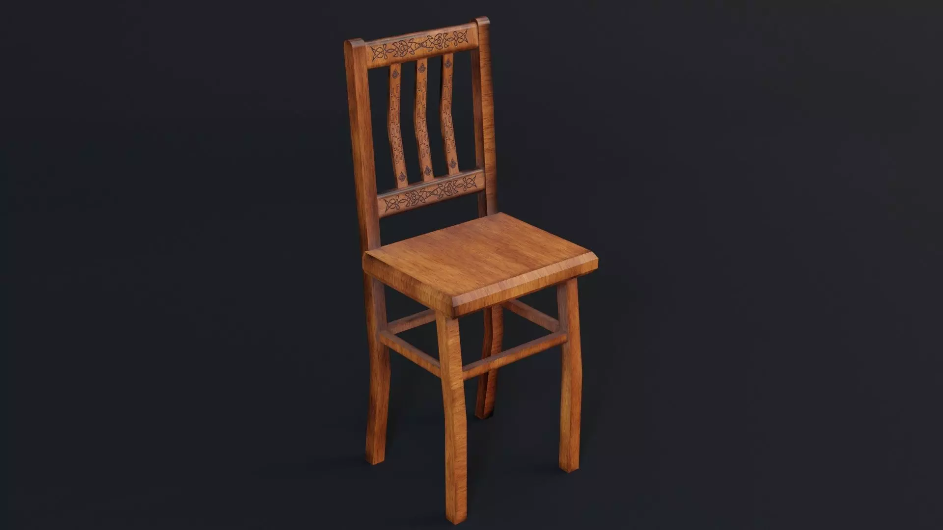 Chair Modular Pack - Game Ready - Low Poly PBR 3D Model Low-poly 3D model_0