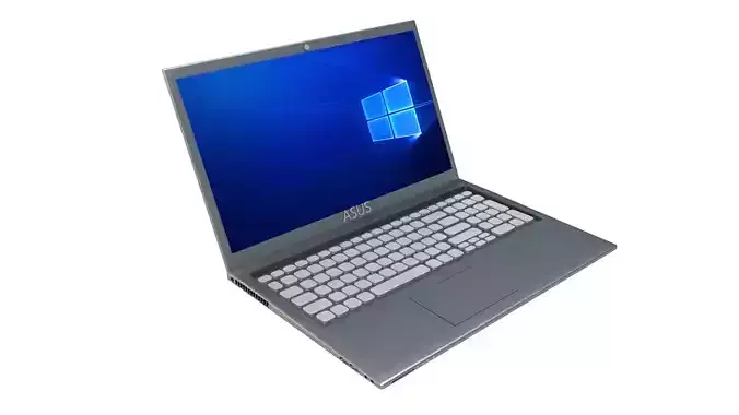 notebook laptop with windows 3D model