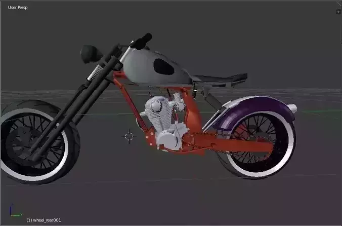 Chooper 3ds 3D model