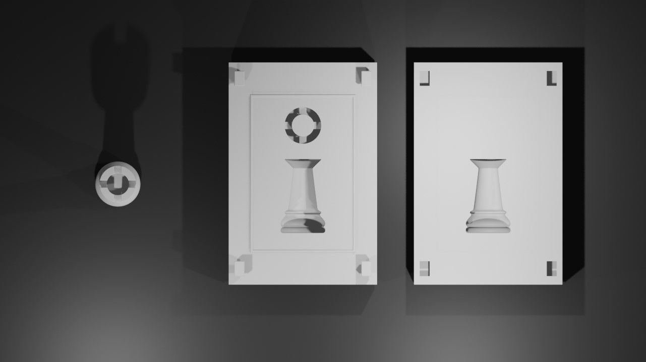 Mold for Tower - Chess Game - Form - Xadrez Molde Forma 3D print model_16