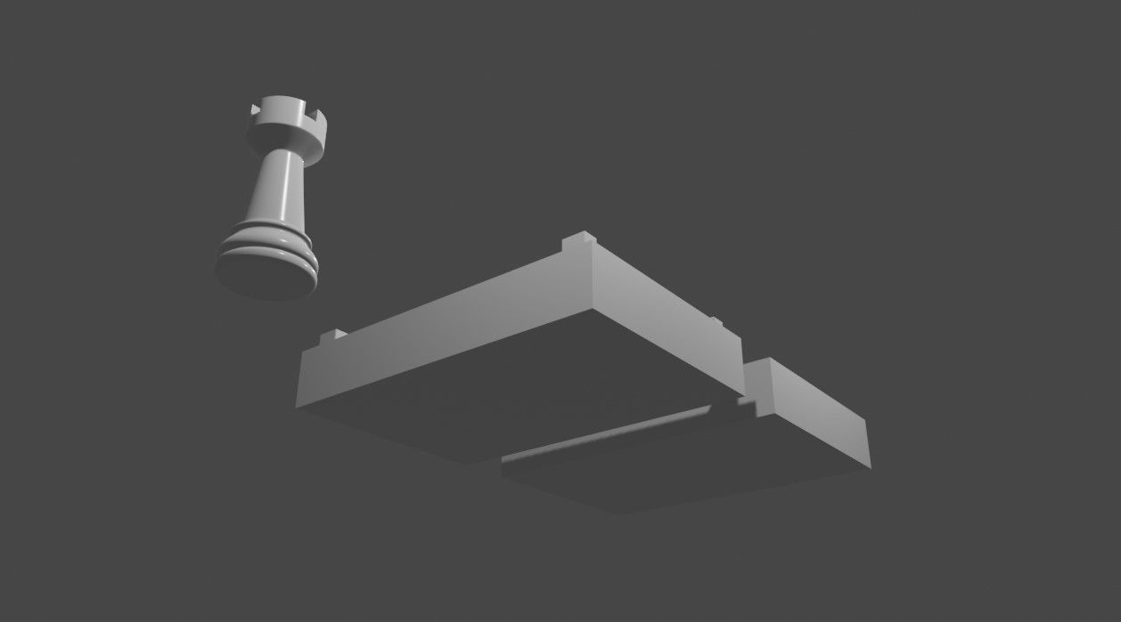 Mold for Tower - Chess Game - Form - Xadrez Molde Forma 3D print model_19