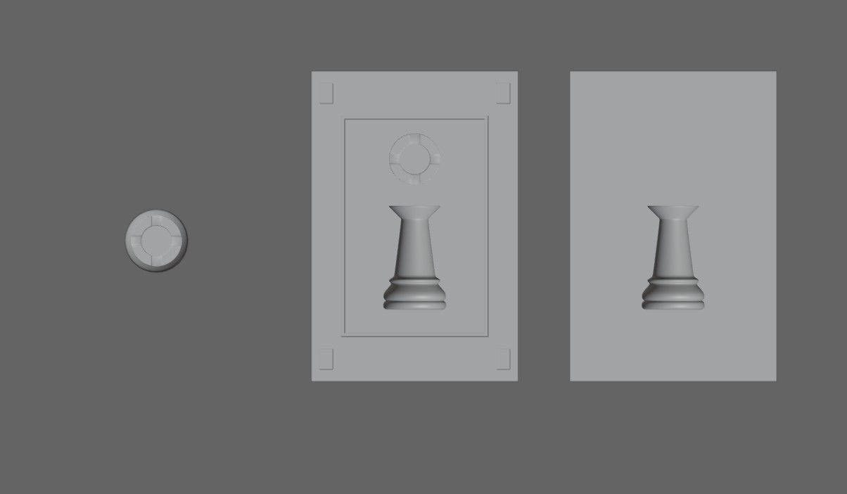 Mold for Tower - Chess Game - Form - Xadrez Molde Forma 3D print model_4
