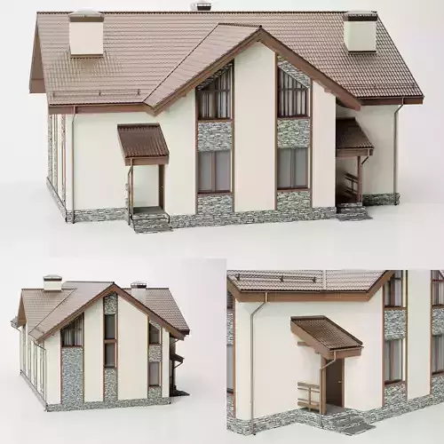 Home 1 house 3D model