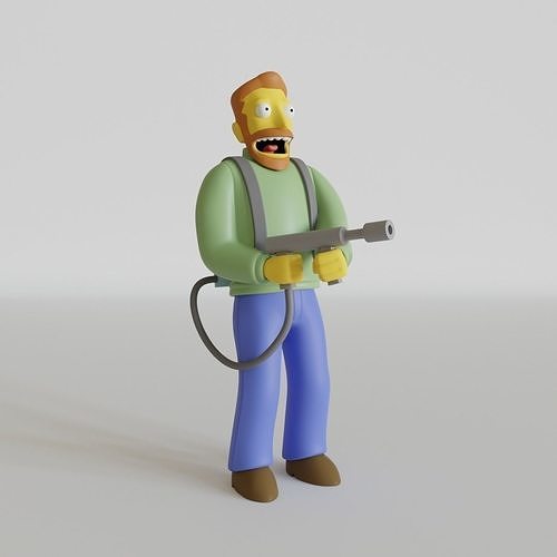 Hank Scorpio 3D print model