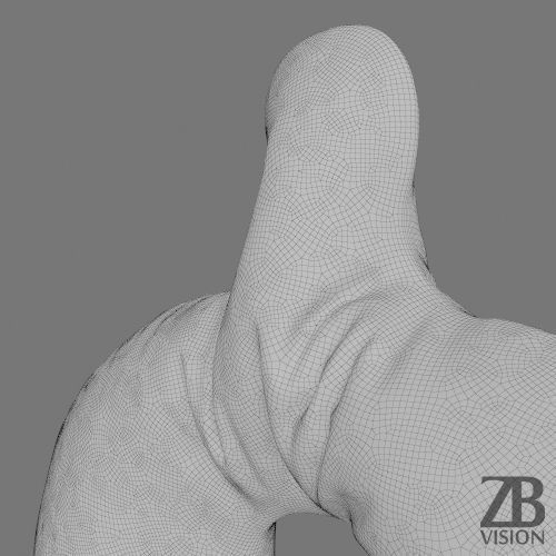 Dollar Balloon 3D model_7