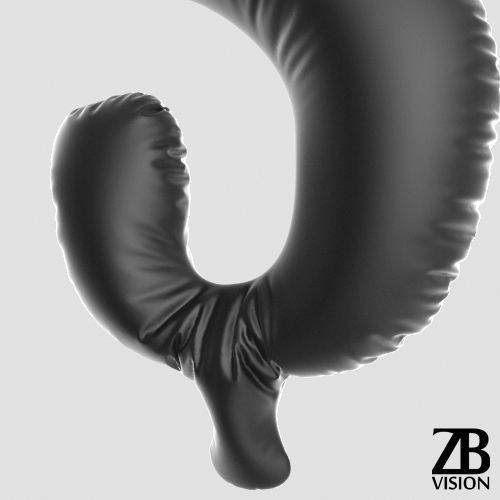 Dollar Balloon 3D model_14