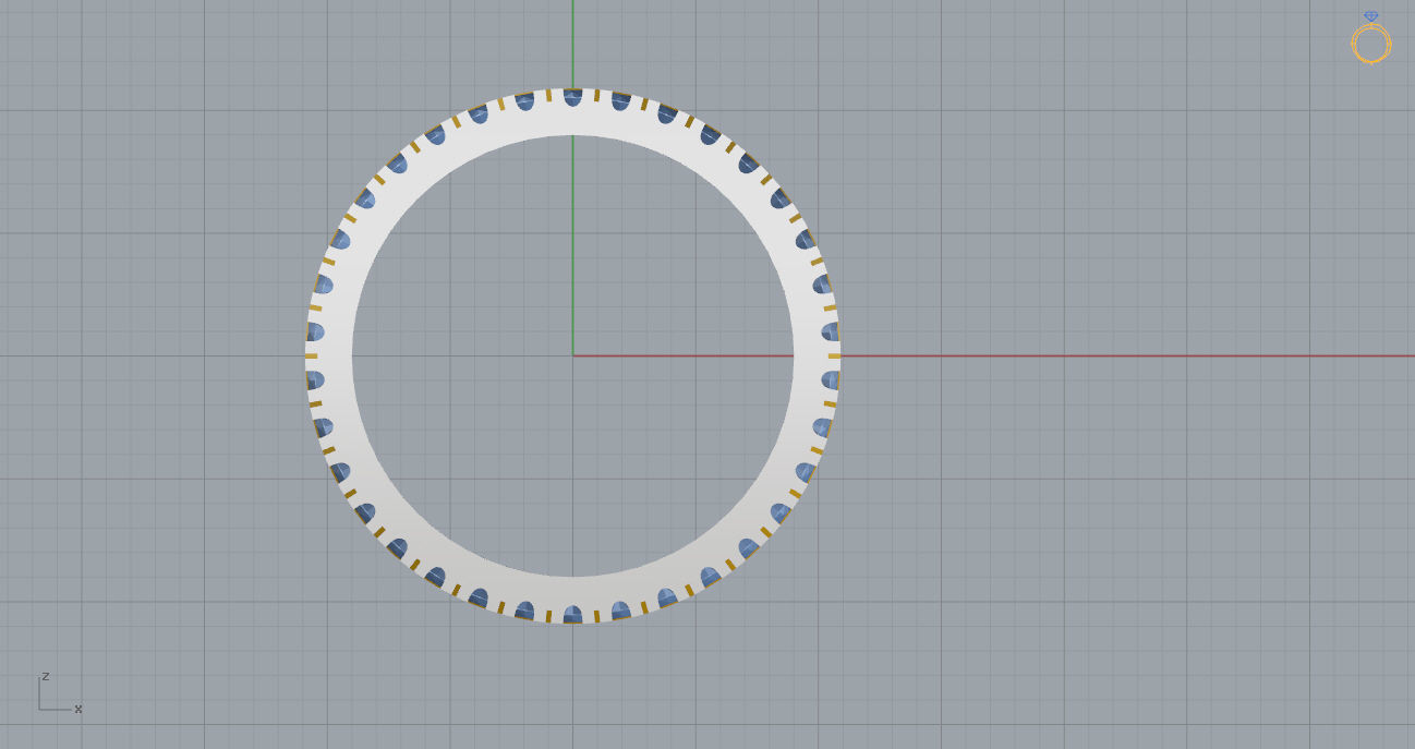 Wedding Bands 08 3D print model_8
