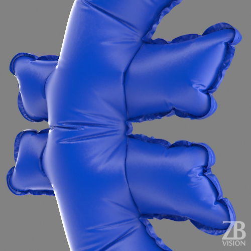 Euro balloon 3D model_1