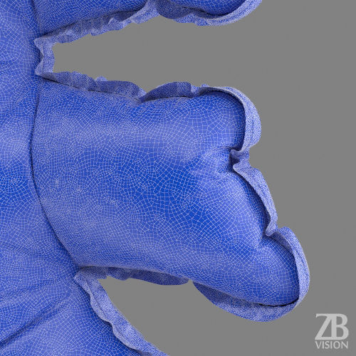 Euro balloon 3D model_4