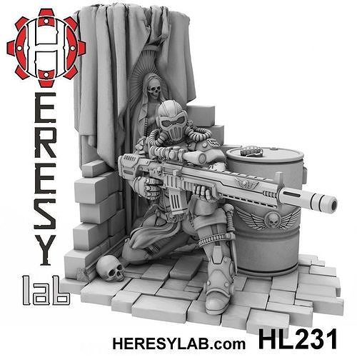 HL231 - Assassin Vengeance - Heresylab 3D print model