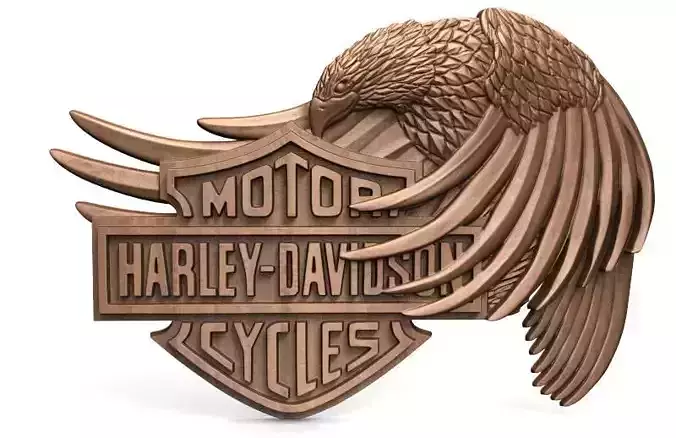 Harley davidson CNC 6 3D print model
