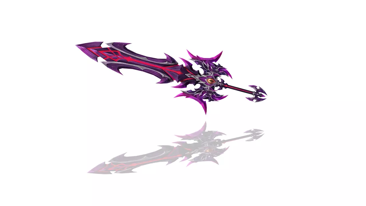 Succubus Greatsword Low-poly 3D model