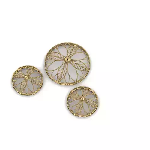 10 Beautiful Lightweight Locket Jewelry Sets for Women - 7g  Set