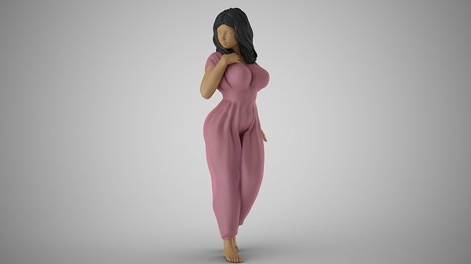Girl Captivating Scent 3 3D print model