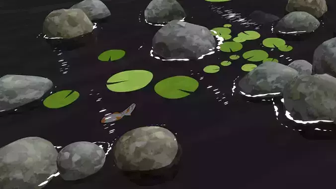 Anime Style Rocks Texture