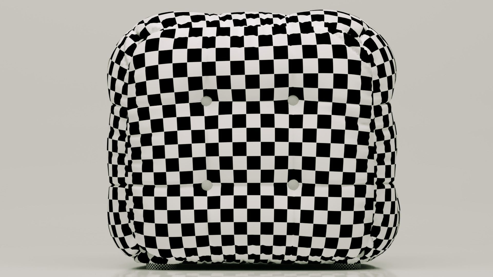 Chesterfield Ottoman 3D model_8