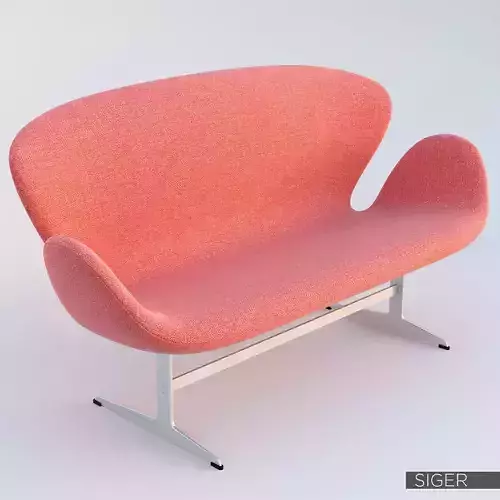 Swan Sofa 3321 - fabric upholstery