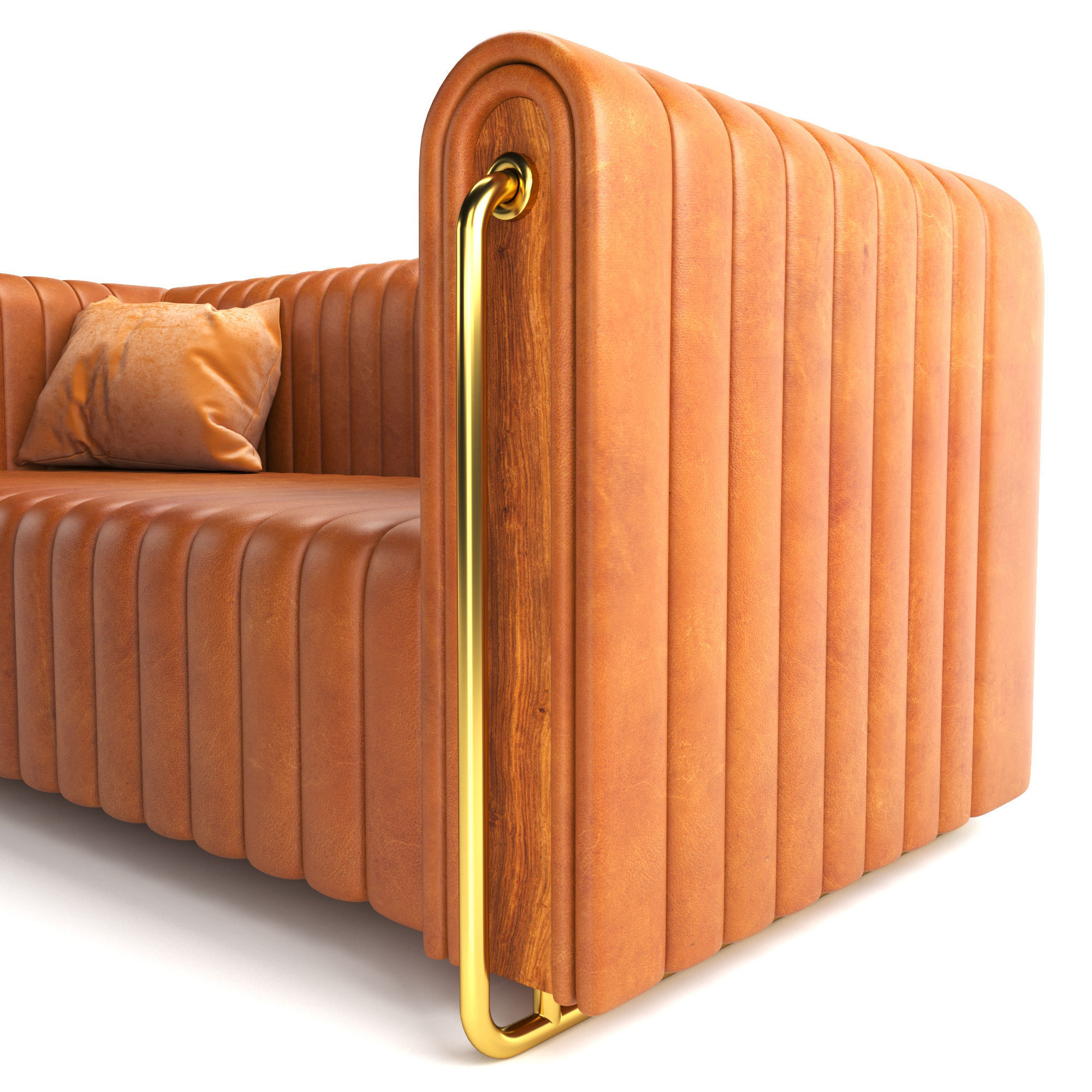 Mezo cillection rivers sofa Free 3D model_1