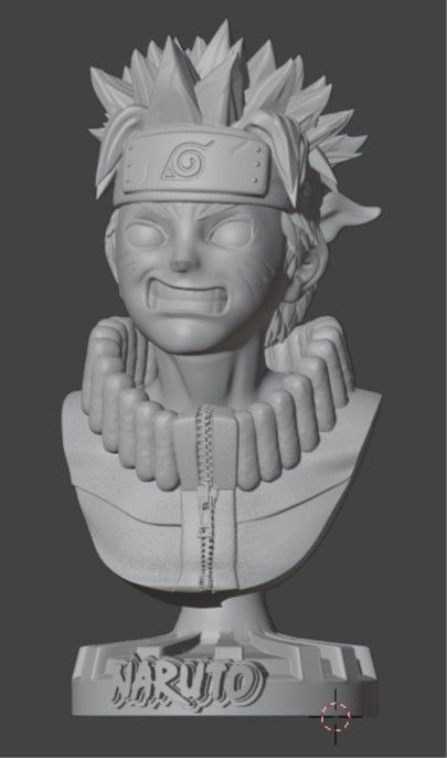 Naruto Character - Anime Manga 3D print model_2