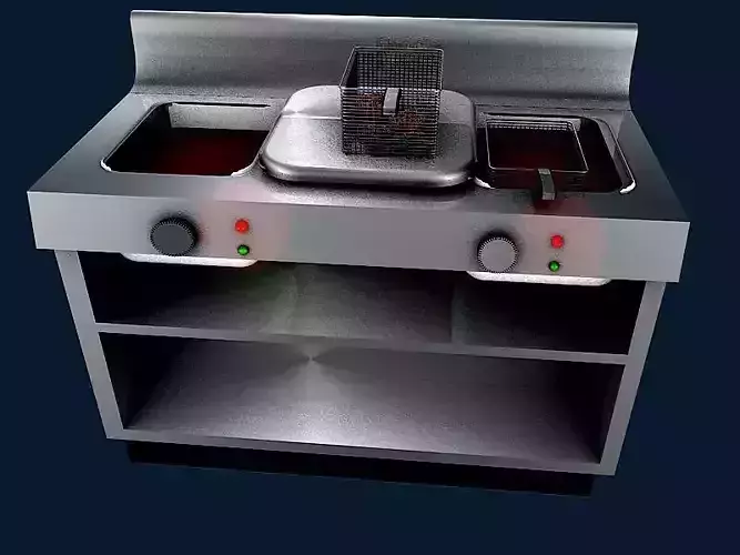 INDUSTRIAL KITCHEN FRENCHFRIES UNIT