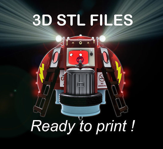 Thunder Road from Explorers 3D print model