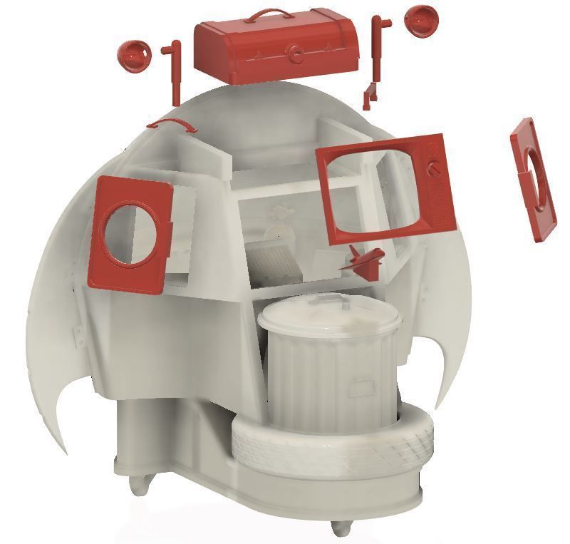 Thunder Road from Explorers 3D print model_1