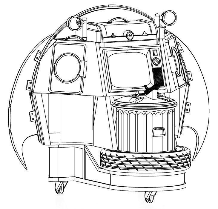 Thunder Road from Explorers 3D print model_3