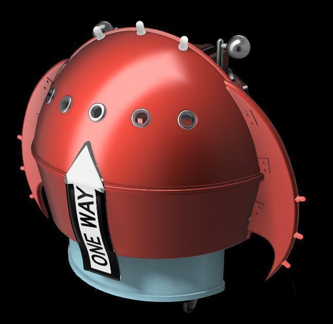 Thunder Road from Explorers 3D print model_2