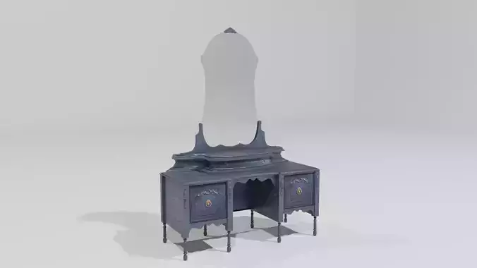 vintage dressing table