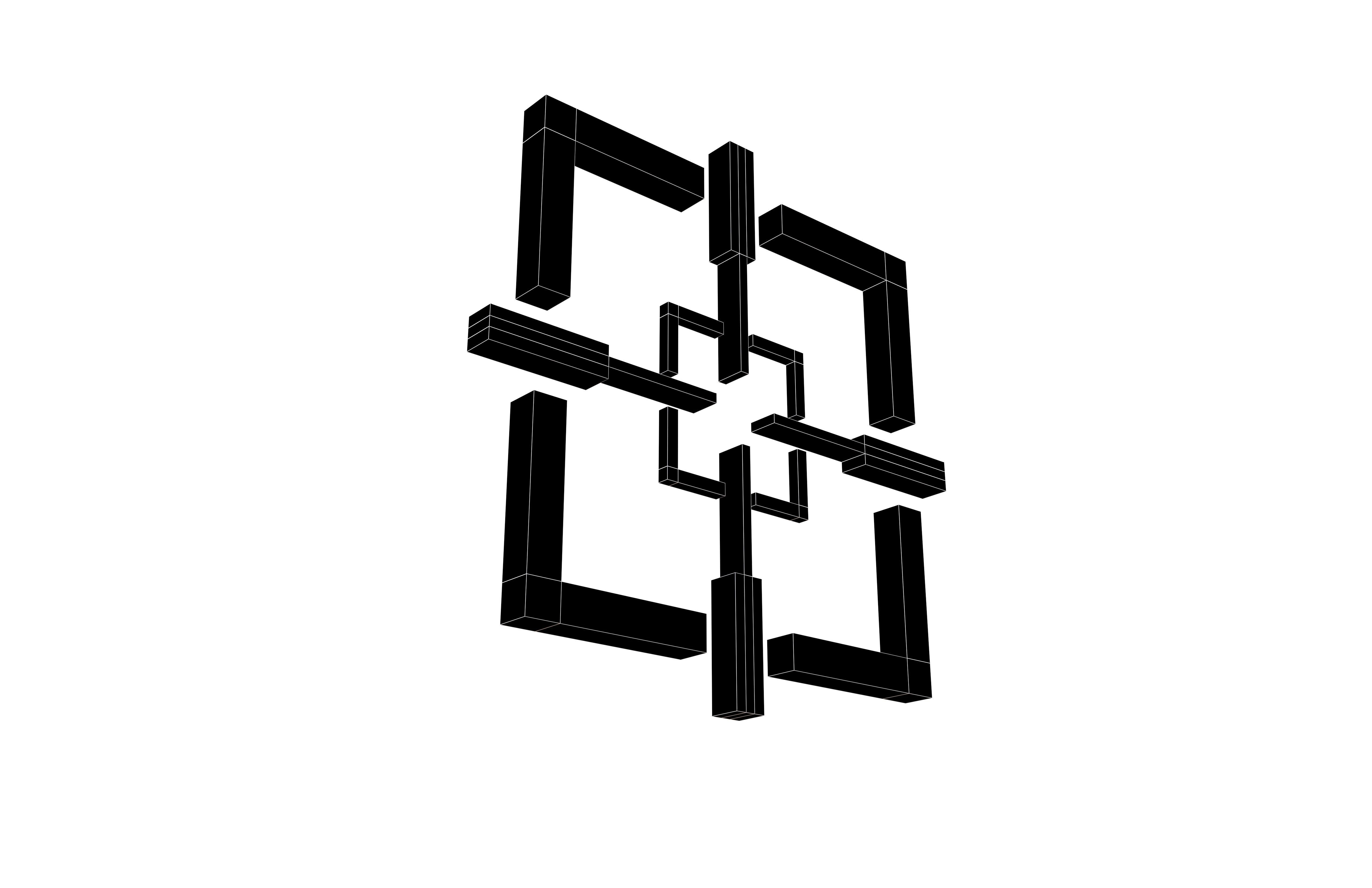 Crosshair Symbol v5 001 Low-poly 3D model_7