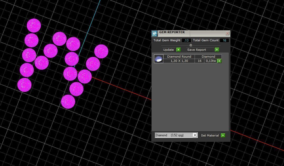 Letter Ring 3D print model_3