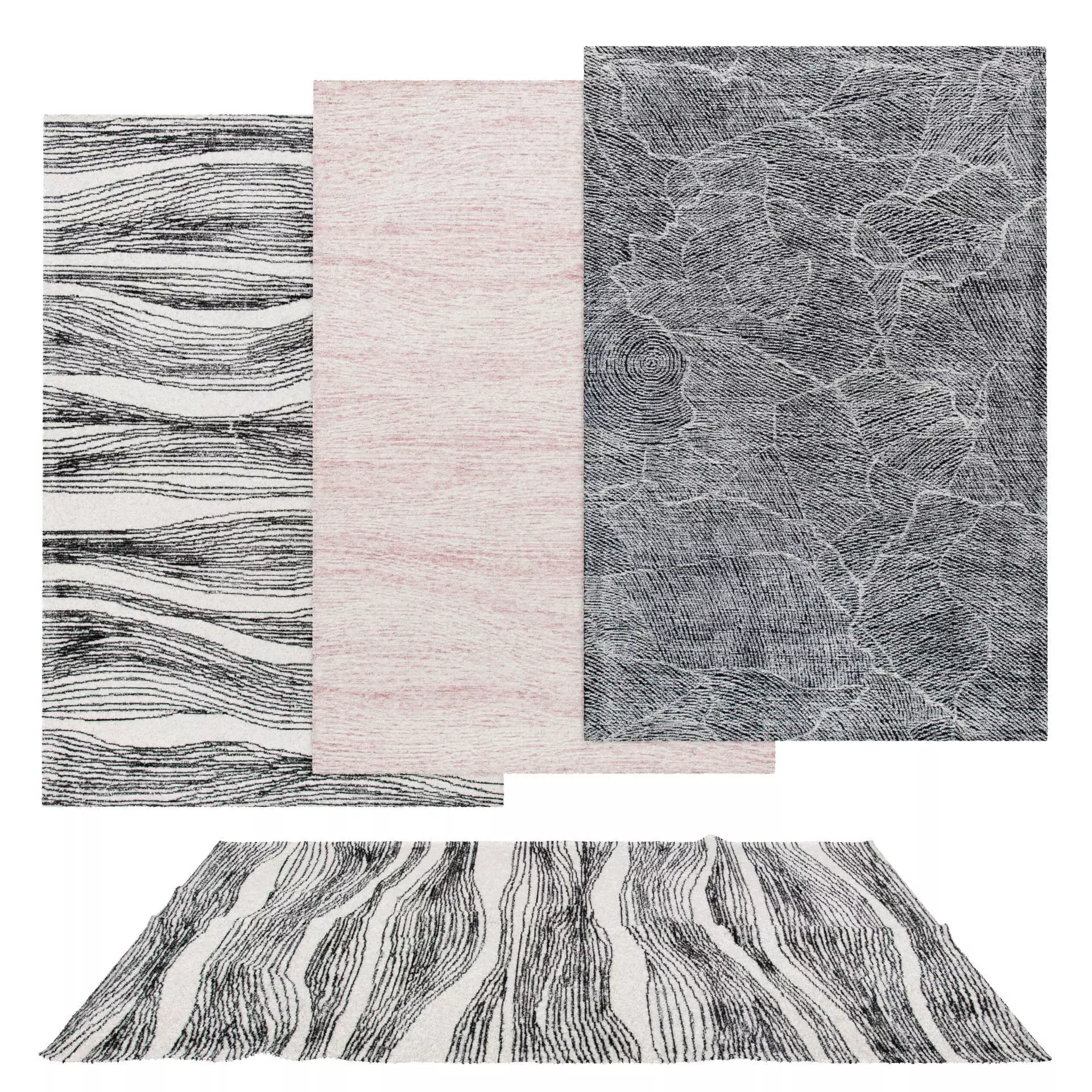 Rugs No 240 Low-poly 3D model_0