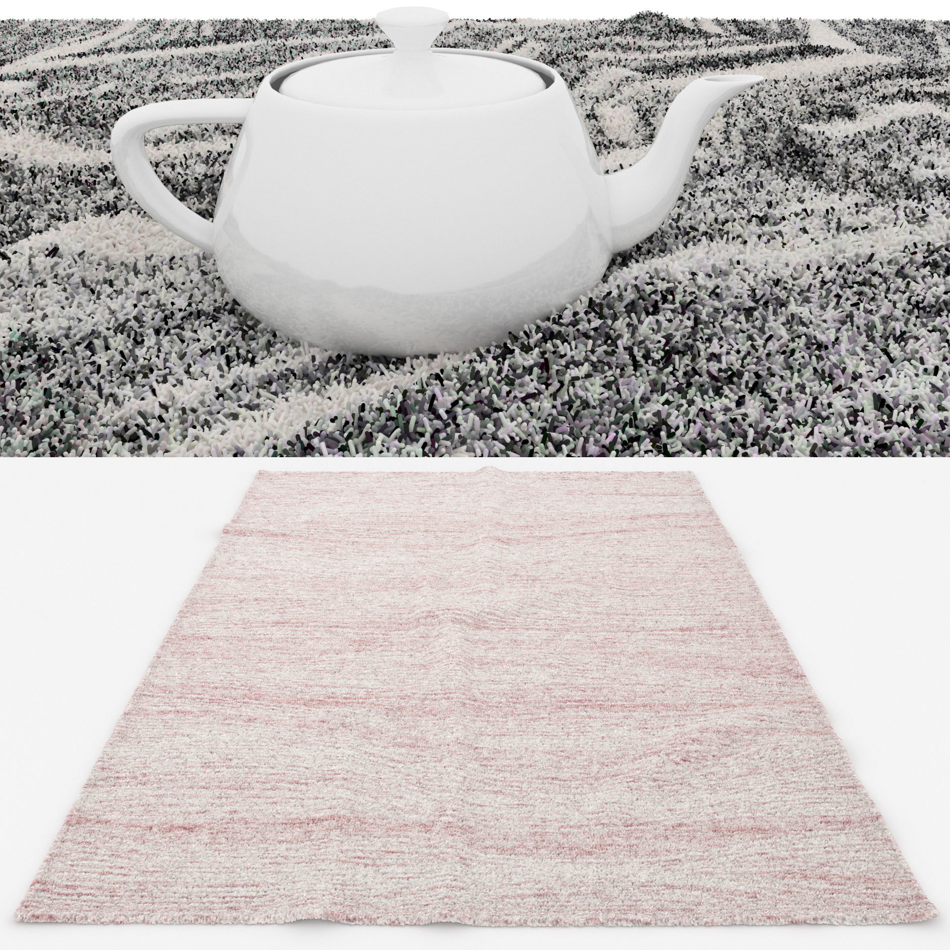 Rugs No 240 Low-poly 3D model_1