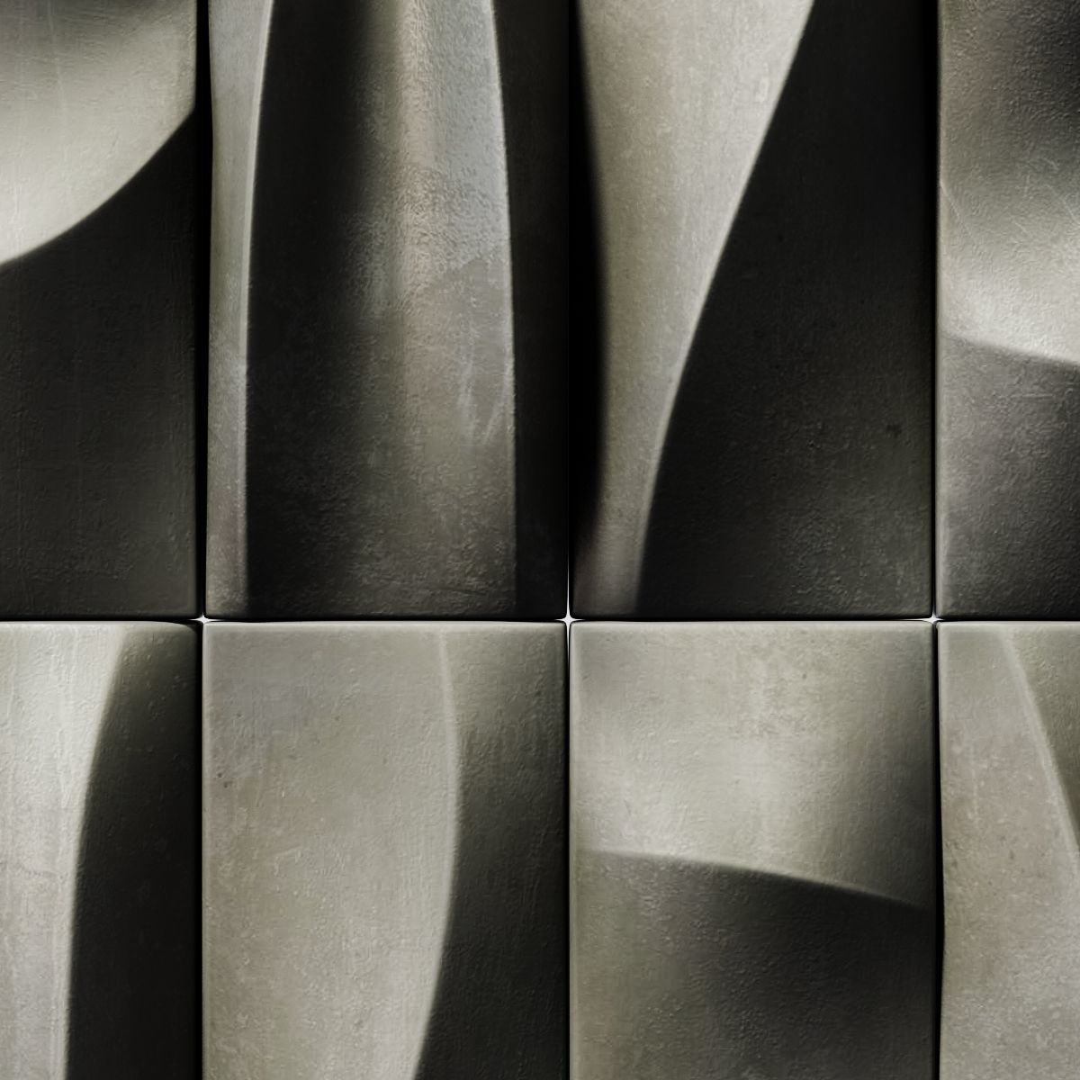 Tile line curve decor n2 3D model_2