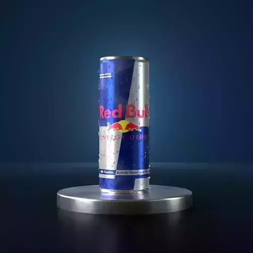 3D can bull 3D model