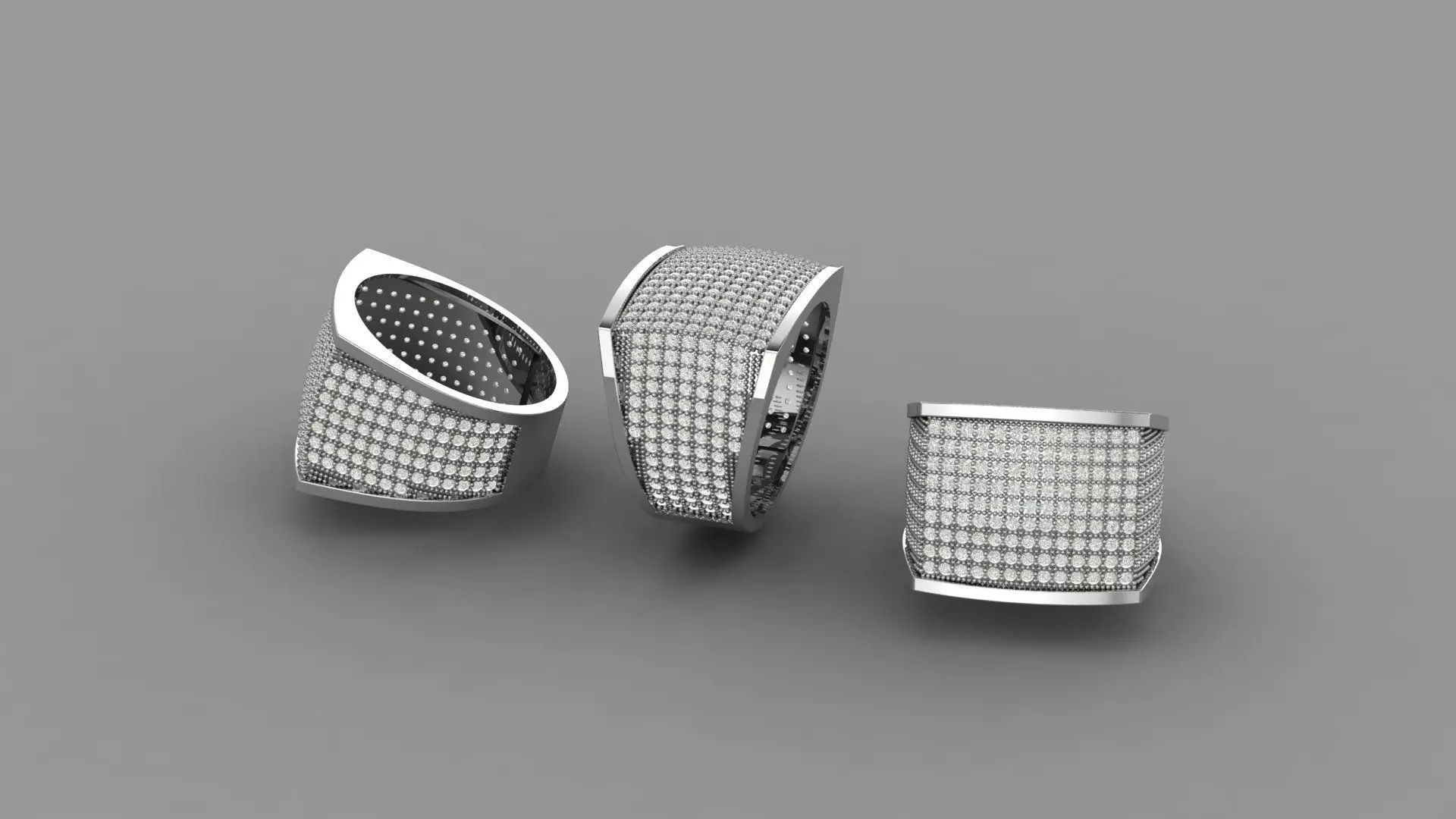 Italian ring  3D print model_0
