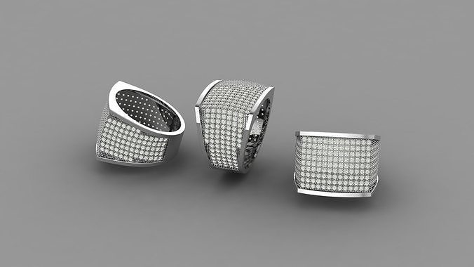 Italian ring  3D print model