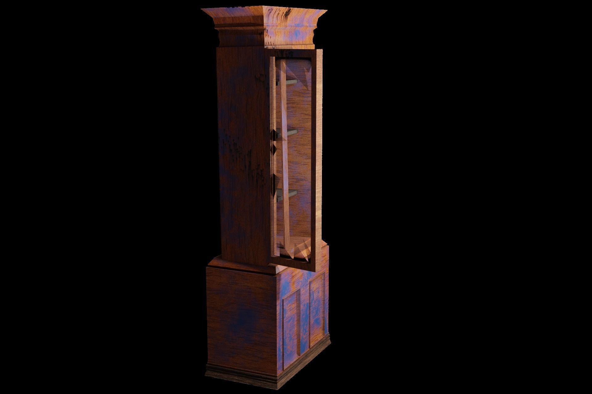 Cabinet Game Ready Low-Poly PBR 3D Model Low-poly 3D model_1