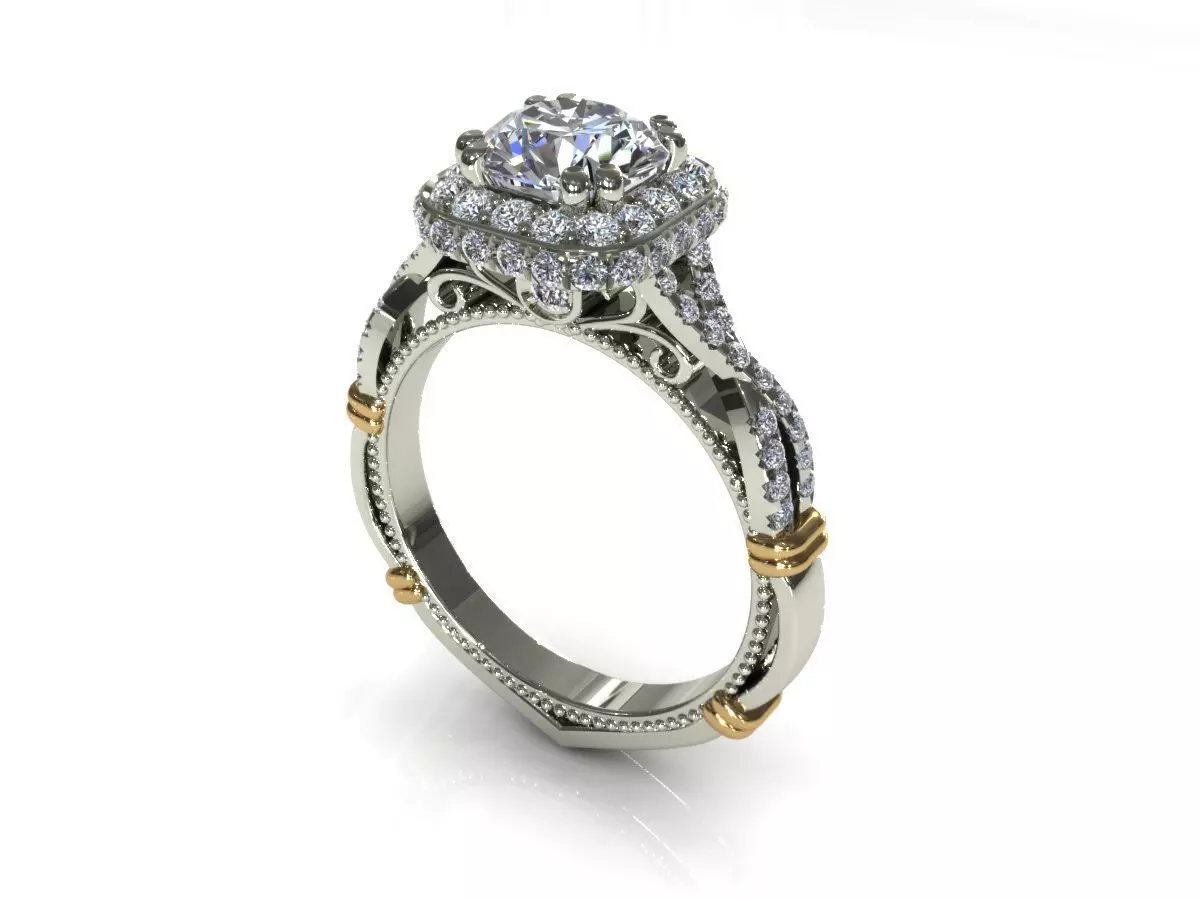 New Love Ring R234 3D print model