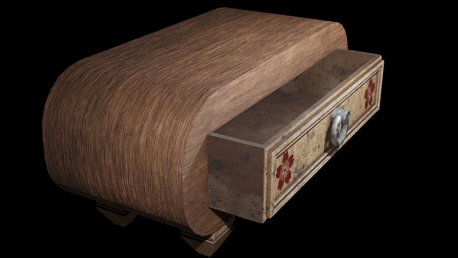 Cabinet Game Ready Low-Poly Low-poly 3D model Low-poly 3 Low-poly 3D model_2