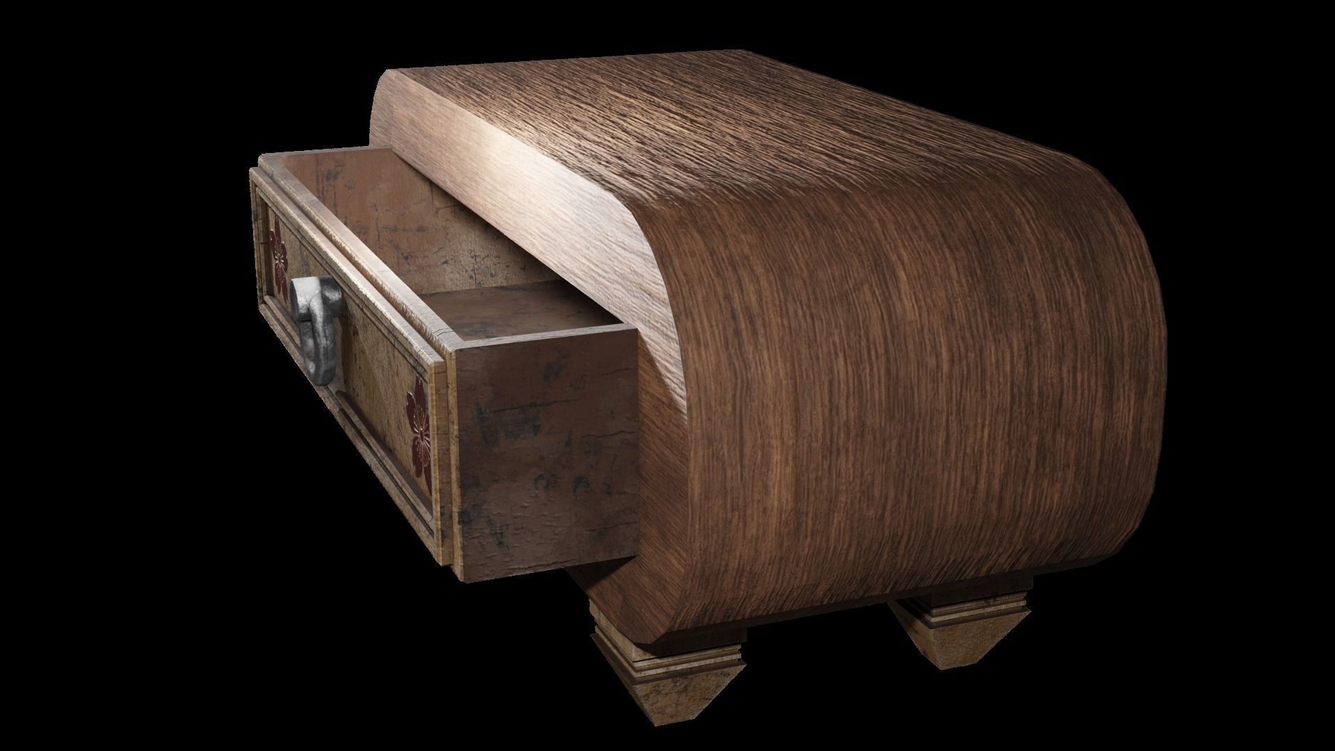 Cabinet Game Ready Low-Poly Low-poly 3D model Low-poly 3 Low-poly 3D model_1