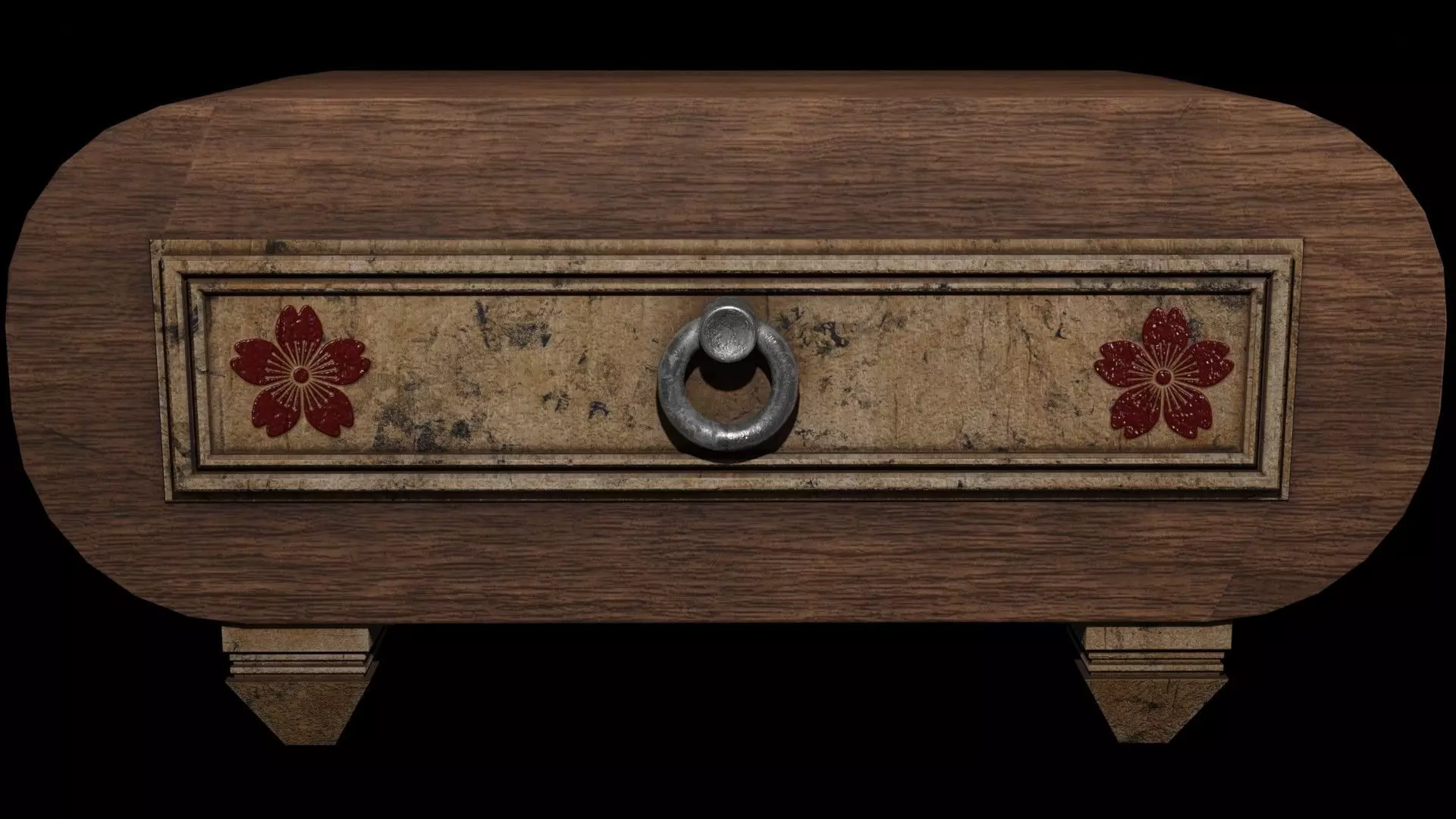 Cabinet Game Ready Low-Poly Low-poly 3D model Low-poly 3 Low-poly 3D model_0