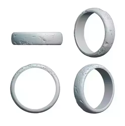 Damage band thin 3D print model
