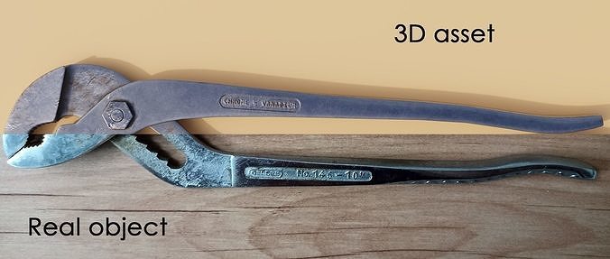 Tools Pack - 30 Textured Assets Low-poly 3D model 6