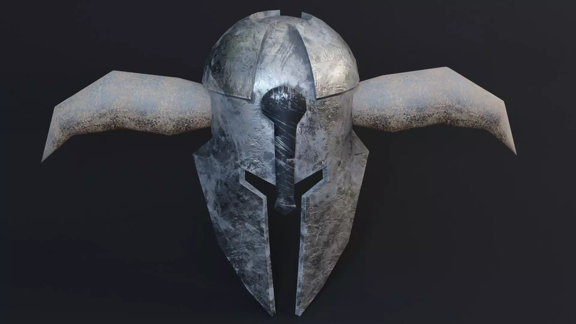 Medieval Warhead - Game Ready Low Poly PBR 3D Model Low-poly 3D model_0