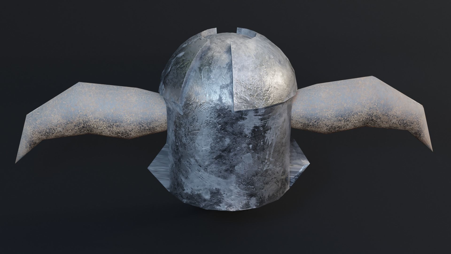 Medieval Warhead - Game Ready Low Poly PBR 3D Model Low-poly 3D model_3