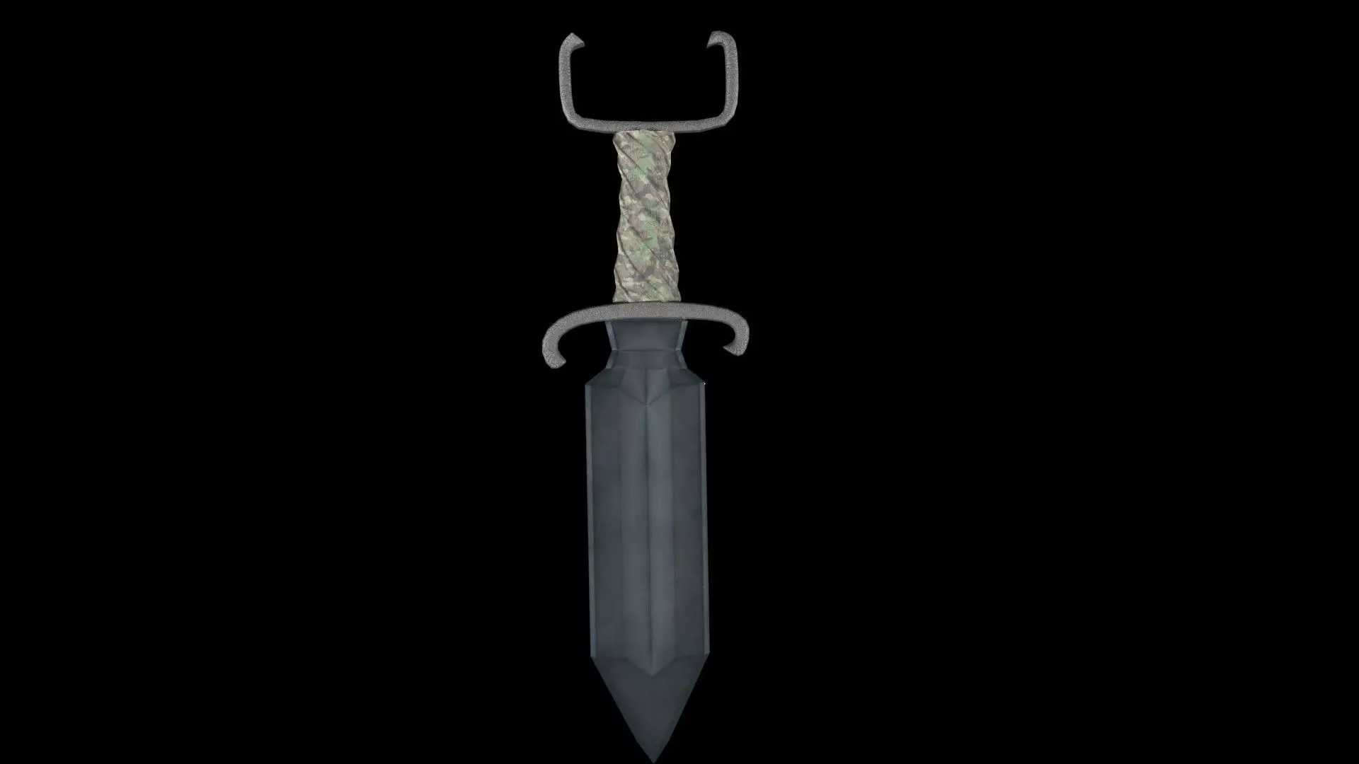 Knife - Game Ready - Low Poly PBR 3d Model Low-poly 3D model_0